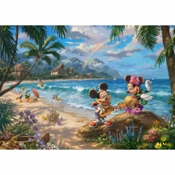 Schmidt Spiele Disney, Minnie & Mickey in Hawaii, 1000 pcs - Vue supplémentaire 2
