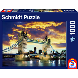 Schmidt Spiele Tower Bridge, London, 1000 pièce(s), Bâtiments, 12 an(s)