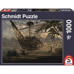 Schmidt Spiele Schiff vor Anker Jeu de puzzle 1000 pièce(s) Bateaux