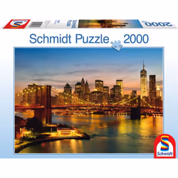 Schmidt Spiele New York, 2000 pièce(s), Ville, 12 an(s)