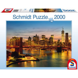 Schmidt Spiele New York Jeu de puzzle 2000 pièce(s) Ville