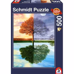 Schmidt Spiele The seasons tree, 500 pièce(s), Paysage, 12 an(s)