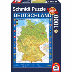 Schmidt Spiele 58287, 1000 pièce(s), Cartes, 12 an(s)