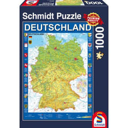 Schmidt Spiele 58287 puzzle Jeu de puzzle 1000 pièce(s) Cartes