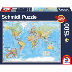 Schmidt Spiele 58289, 1500 pièce(s), Cartes