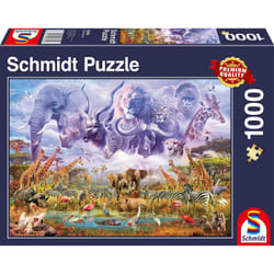 Schmidt Spiele 58356 Jeu de puzzle 1000 pièce(s) Animaux