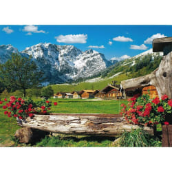 Schmidt Spiele Paysage de montagne idyllique, 1000 pcs
