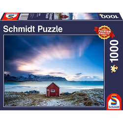 Schmidt Spiele Cabane sur la côte atlantique, 1000 pcs, 1000 pièce(s), Monde, 12 an(s)