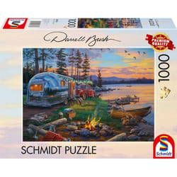 Schmidt Spiele Place de camping idyllique, 1000 pcs