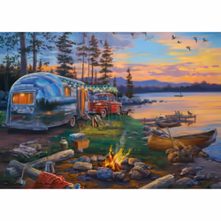 Schmidt Spiele Place de camping idyllique, 1000 pcs - Vue supplémentaire 2