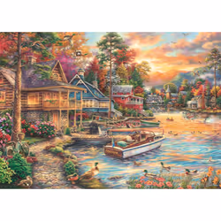 Schmidt Spiele Rive dorée au crépuscule, 1000 pcs - Vue supplémentaire 2