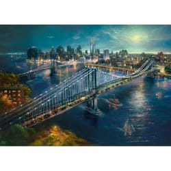 Schmidt Spiele Clair de lune à Manhattan, 2000 pcs