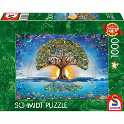 Schmidt Spiele La magie de l’arbre de vie, 1000 pcs