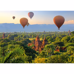 Schmidt Spiele Montgolfières, Mandalay, Myanmar