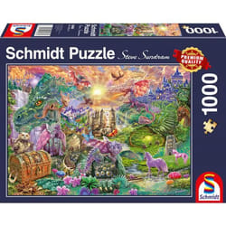 Schmidt Spiele Verzaubertes Drachenland Jeu de puzzle 1000 pièce(s) Fée