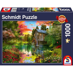 Schmidt Spiele 58968 puzzle Contour pour puzzle 1000 pièce(s) Bâtiments
