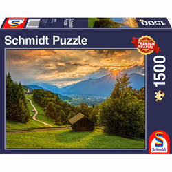 Schmidt Spiele 4058970, 1500 pièce(s), Paysage
