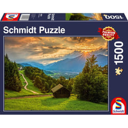 Schmidt Spiele 4058970 Contour pour puzzle 1500 pièce(s) Paysage