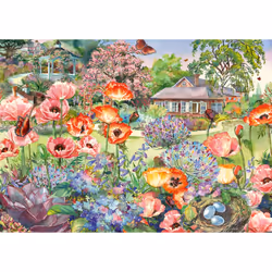 Schmidt Spiele Jardin en fleurs, 1000 pcs, Garçon/Fille, Pologne, 272 mm, 57 mm, 373 mm