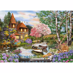 Schmidt Spiele Maison au bord du lac