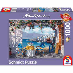 Schmidt Spiele Rendez-Vous À Mykonos, 1000 pièce(s), Paysage, 12 an(s)