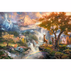 Schmidt Spiele Disney Bambi, 1000 pièce(s), Dessins animés, 12 an(s)