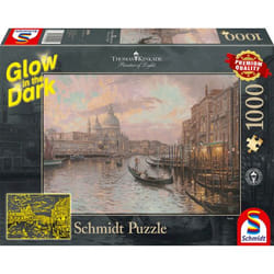 Schmidt Spiele Dans les rues de Venise, Glow in the Dark, 1000 pcs