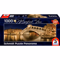Schmidt Spiele Rialto Bridge, 1000 pièce(s), Ville, 12 an(s)