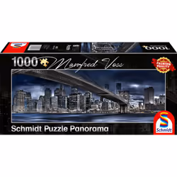 Schmidt Spiele New York, Dark Night, 1000 pièce(s), Ville, 12 an(s)