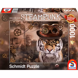 Schmidt Spiele Steampunk Tiger, 1000 pièce(s), Animaux