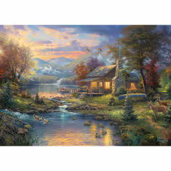 Schmidt Spiele Nature's Paradise Jeu de puzzle 500 pièce(s) Paysage