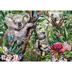 Schmidt Spiele Une adorable famille de koalas, 500 pcs