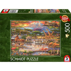 Schmidt Spiele Au pied du Kilimandjaro, 500 pcs