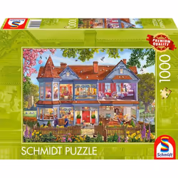 Schmidt Spiele La maison au printemps, 1000 pcs, 1000 pièce(s), Bâtiments, 12 an(s)