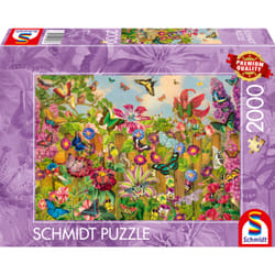 Schmidt Spiele Magnifique jardin de papillons, 2000 pcs