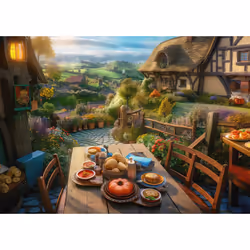 Schmidt Spiele Petit-déjeuner bucolique, 1000 pcs - Vue supplémentaire 2