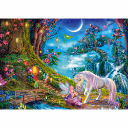 Schmidt Spiele Histoire du soir au clair de lune, 1000 pcs, Garçon/Fille