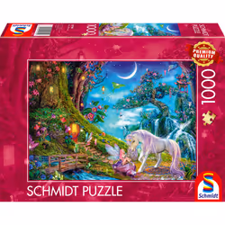 Schmidt Spiele Histoire du soir au clair de lune, 1000 pcs