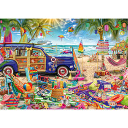 Schmidt Spiele Une plage haute en couleur, 1000 pcs