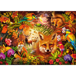 Schmidt Spiele Plumes, pelages et fleurs, 1000 pcs