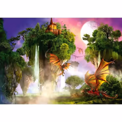 Schmidt Spiele Wächter des Waldes Jeu de puzzle 1000 pièce(s) Paysage