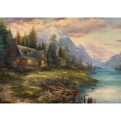 Schmidt Spiele Ausflug am Vatertag Jeu de puzzle 1000 pièce(s) Paysage