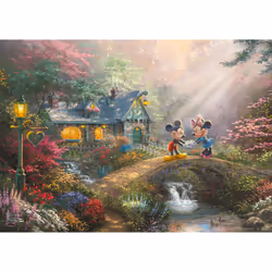 Schmidt Spiele Mickey & Minnie Jeu de puzzle 500 pièce(s) Dessins animés