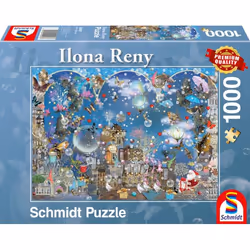 Schmidt Spiele Blauer Nachthimmel, 1000 pièce(s), Paysage