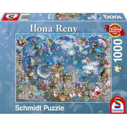 Schmidt Spiele Blauer Nachthimmel Jeu de puzzle 1000 pièce(s) Paysage