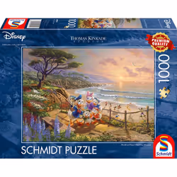 Schmidt Spiele Donald and Daisy A Duck Day Afternoon, 1000 pièce(s), Dessins animés