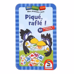 Schmidt Spiele Piqué, raflé ! - Am Stram Gram, Chine, 114 mm, 185 mm, 38 mm