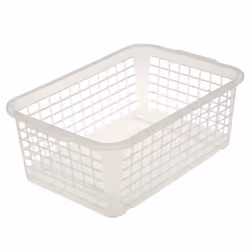 OKT Mini panier PM, Panier de rangement, Transparent, Rectangulaire, Polypropylène (PP), Monochromatique, Intérieure
