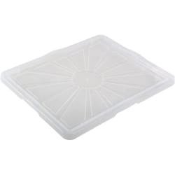 Couvercle pour boîte de rangement Franz, Taille : xxl, 52 x 43 cm, Transparent