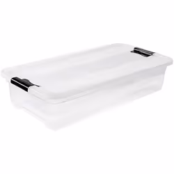 Boîte de Rangement - KEEEPER - Cornelia - 795 x 395 x 17 cm - 33 l - Transparent